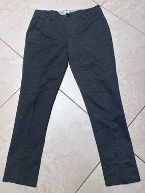 GAP Dark Gray Dress Pants with Heather Waistband